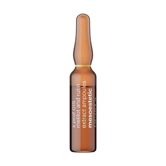 x.prof 015 melilot and rutin extract ampoules