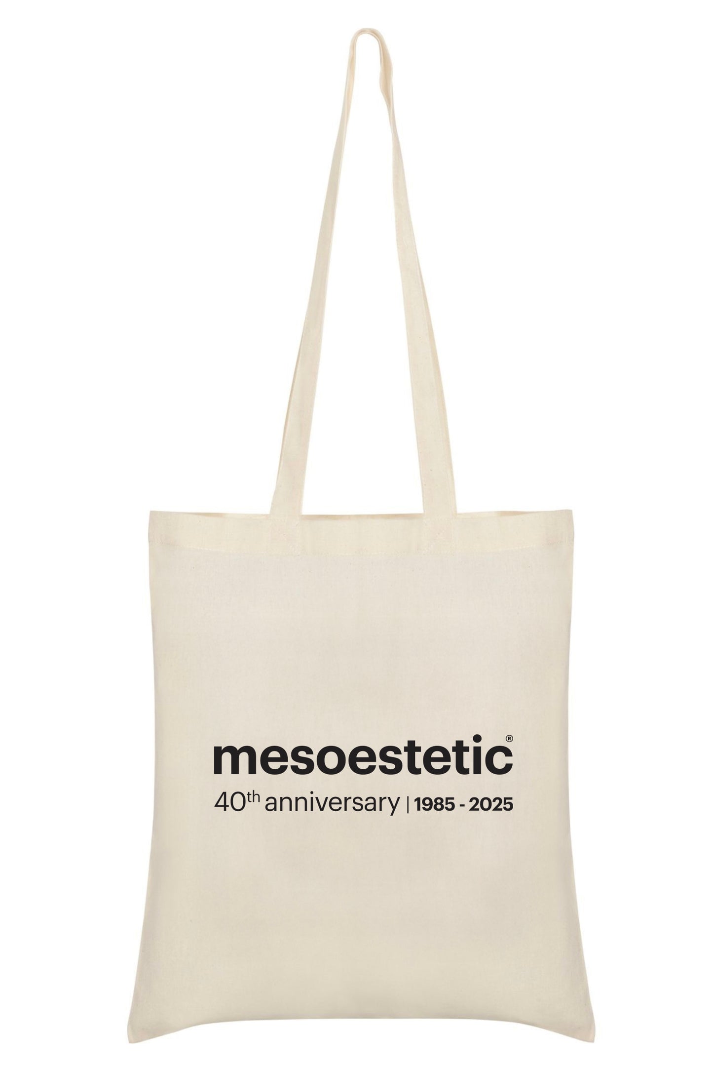 Tragetasche Motiv: 40 Jahre mesoestetic