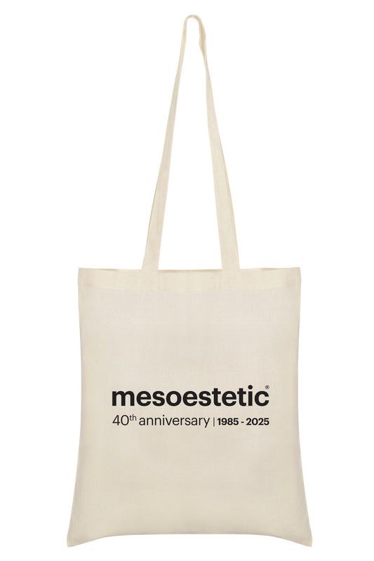 Tragetasche Motiv: 40 Jahre mesoestetic