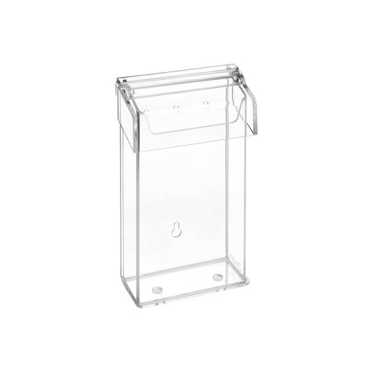 Prospekthalter-Box wetterfest1 Fach für Din Lang (105 x 210 mm)