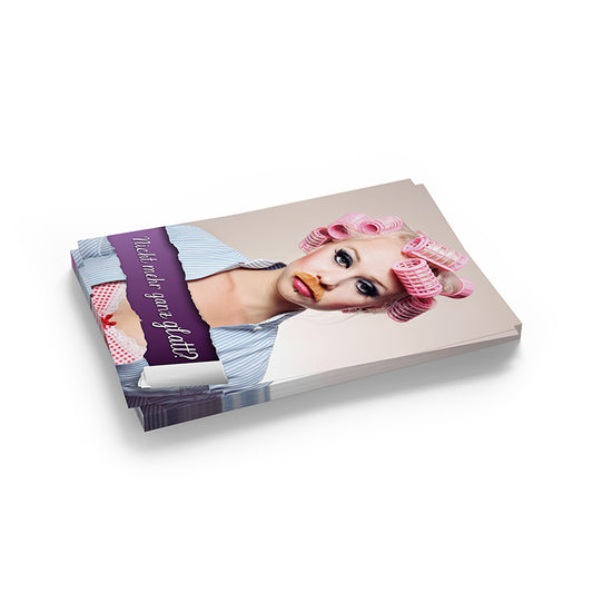 Postkarte "Nicht mehr ganz glatt?"